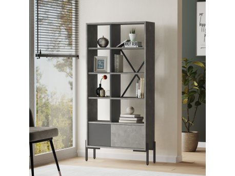 HANAH HOME Polica za knjige Bo1 Ga