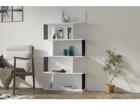 HANAH HOME Polica za knjige Alex White