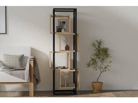 HANAH HOME Polica za knjige Rabant Sapphire