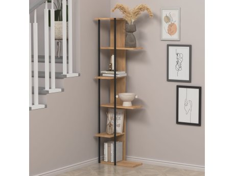 HANAH HOME Polica za knjige Feza Oak