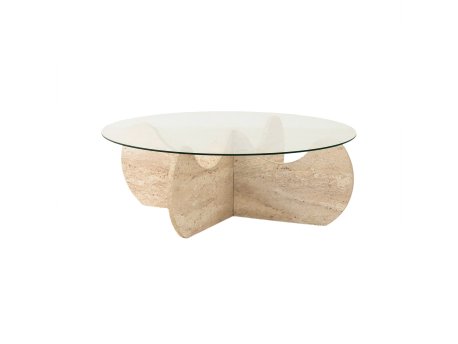HANAH HOME Sto za dnevnu sobu Himalayas Travertine