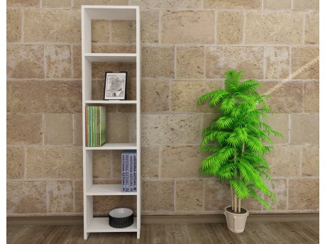 HANAH HOME Polica za knjige Goksu D White