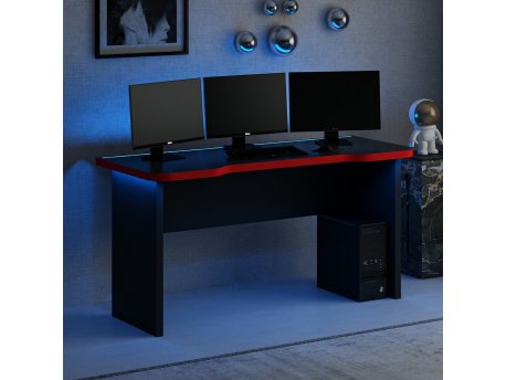 HANAH HOME Gejming sto Phoenix 1 Black Red
