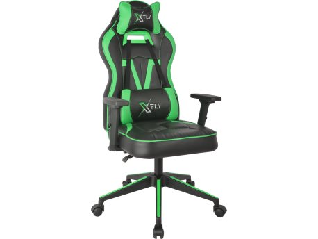 HANAH HOME Gejming stolica XFly Vendetta Green