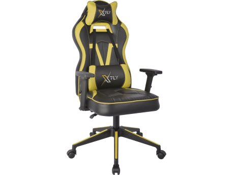 HANAH HOME Gejming stolica XFly Vendetta Yellow