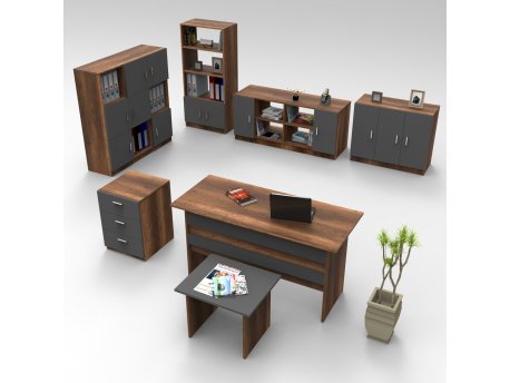 HANAH HOME Set kancelarijskog nameštaja Vo18 Ba