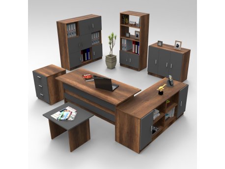 HANAH HOME Set kancelarijskog nameštaja Vo19 Ba