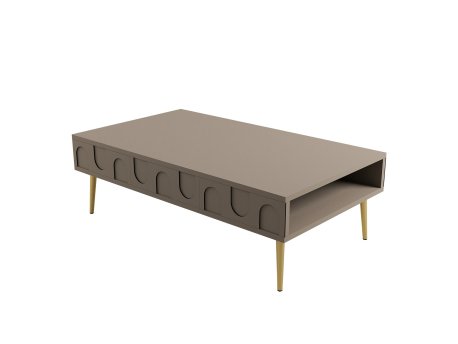 HANAH HOME Sto za dnevnu sobu Lyon 33 Atlas Gold