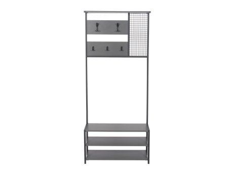 HANAH HOME Čiviluk Nomad Portmanto Anthracite