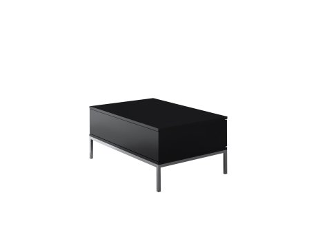 HANAH HOME Sto za dnevnu sobu Lord Black Silver