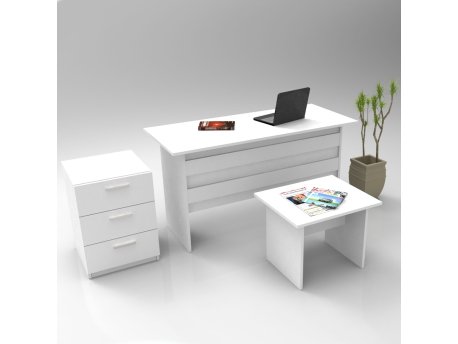 HANAH HOME Set kancelarijskog nameštaja Vo9 W