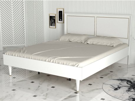HANAH HOME Bračni krevet Ravenna White