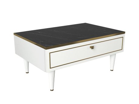 HANAH HOME Sto za dnevnu sobu Ravenna White