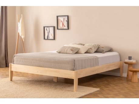 HANAH HOME Bračni krevet Galaksi v2 Natural