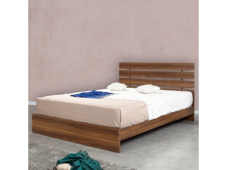 HANAH HOME Bračni krevet Fuga 180 Walnut