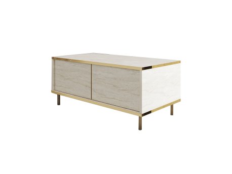 HANAH HOME Sto za dnevnu sobu Imaj Travertine