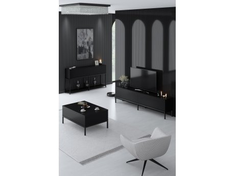 HANAH HOME Set za dnevnu sobu Lord Black