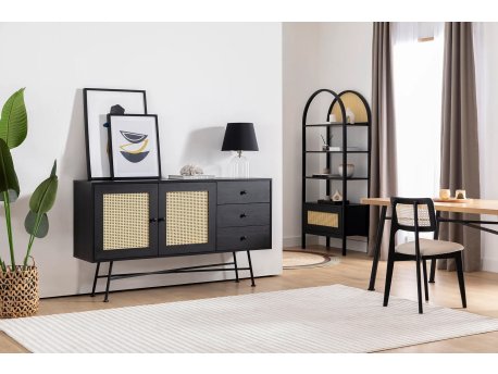 HANAH HOME Komoda Nala 160 Black