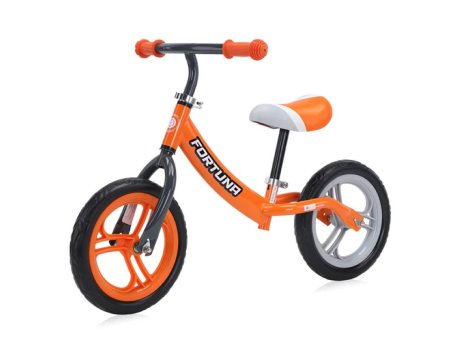 LORELLI BERTONI Bicikl Balance Bike Fortuna Grey & Orange