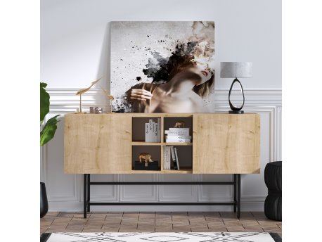 HANAH HOME Komoda Flory Sapphire Oak