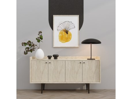 HANAH HOME Komoda Navi Travertine