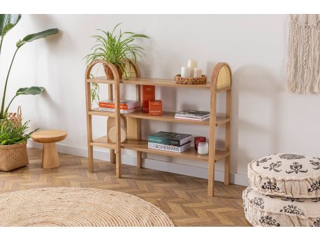 HANAH HOME Polica Nala 90 Natural