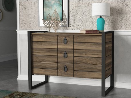 HANAH HOME Komoda Lost Walnut