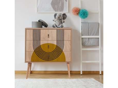 HANAH HOME Komoda City Trio Sun