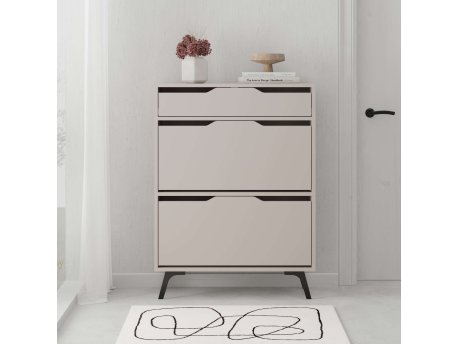 HANAH HOME Cipelarnik Astat Light Mocha