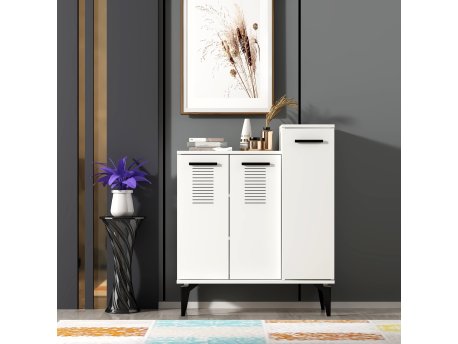 HANAH HOME Cipelarnik Asimo White