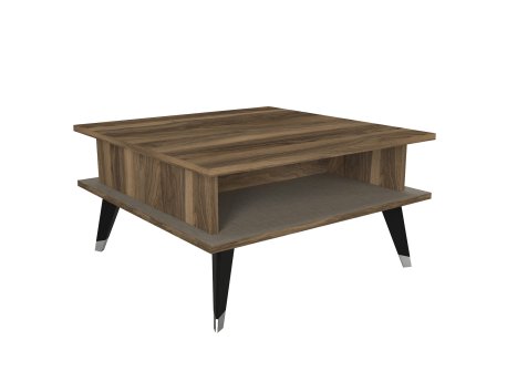 HANAH HOME Sto za dnevnu sobu Logan Walnut