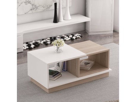 HANAH HOME Sto za dnevnu sobu Viyana White