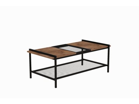 HANAH HOME Sto za dnevnu sobu Mata Atlantic Pine Black
