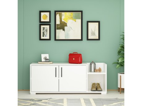 HANAH HOME Cipelarnik Sunrise White