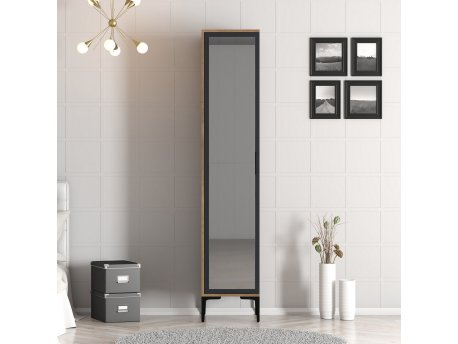 HANAH HOME Ormar Kumsal R Walnut Anthracite
