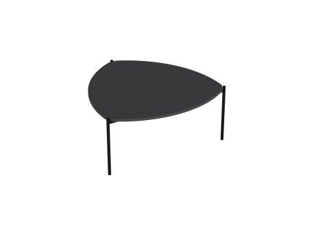 HANAH HOME Sto za dnevnu sobu Lenny Anthracite