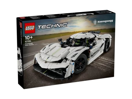 LEGO Koenigsegg Jesko Absolut beli hiperautomobil 42184