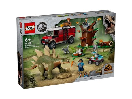 LEGO Svet iz doba jure Misije Dinosaurus: Otkriće stegosaurusa 76965