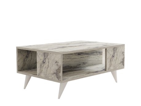 HANAH HOME Sto za dnevnu sobu Yuka Freesia Marble