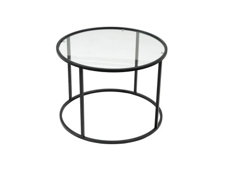 HANAH HOME Sto za dnevnu sobu Berlin Black 60
