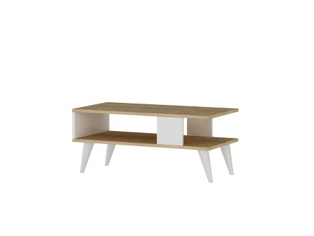 HANAH HOME Sto za dnevnu sobu Ayca Sapphire White
