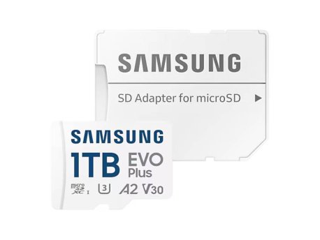 SAMSUNG Memorijska kartica EVO PLUS MicroSDXC 1TB class 10 + SD Adapter MB-MC1T0SA