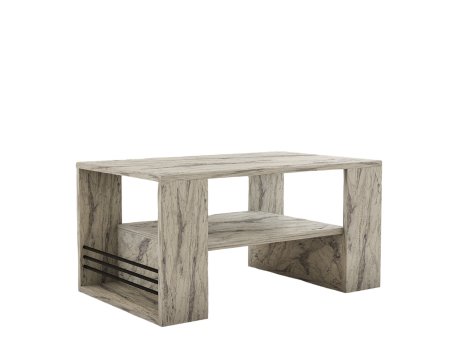 HANAH HOME Sto za dnevnu sobu Iris Freesia Marble