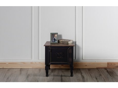 HANAH HOME Noćni stočić Ada Nightstand Black