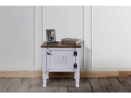 HANAH HOME Noćni stočić Ada Nightstand White