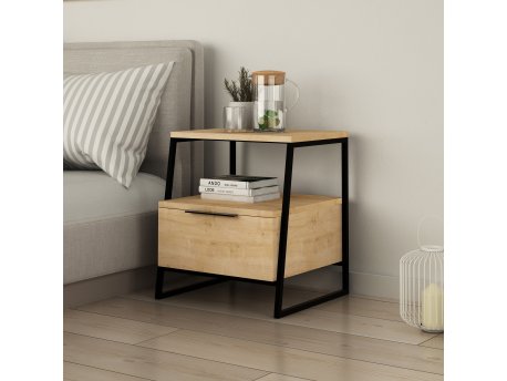 HANAH HOME Noćni stočić Pal Oak v2