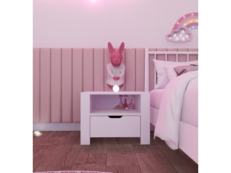 HANAH HOME Noćni stočić Duru 1600 35 White