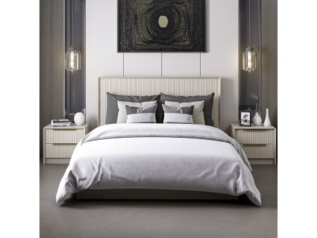 HANAH HOME Bračni krevet Kale 160 x 200 Stone