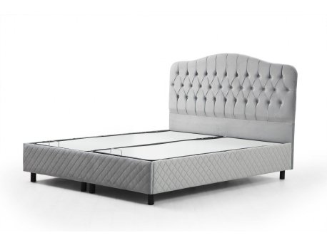 HANAH HOME Bračni krevet Vassi 150 x 200 Grey