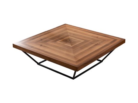 HANAH HOME Sto za dnevnu sobu Cora Walnut